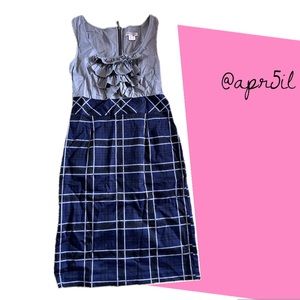 Plaid Pencil Dress